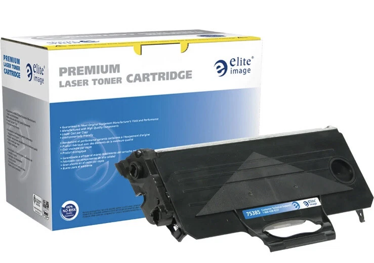Elite Image Laser Toner Cartridge 2600 Page Yield Black (ELI75385) Brother TN360 - Image 2 of 4