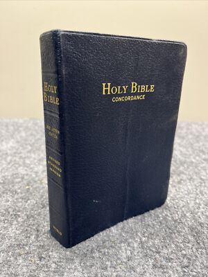 Holy Bible, Red Letter Edition, RSV, Concordance, Illustrated