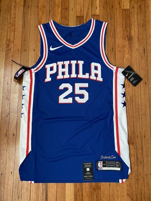 76ers authentic jersey