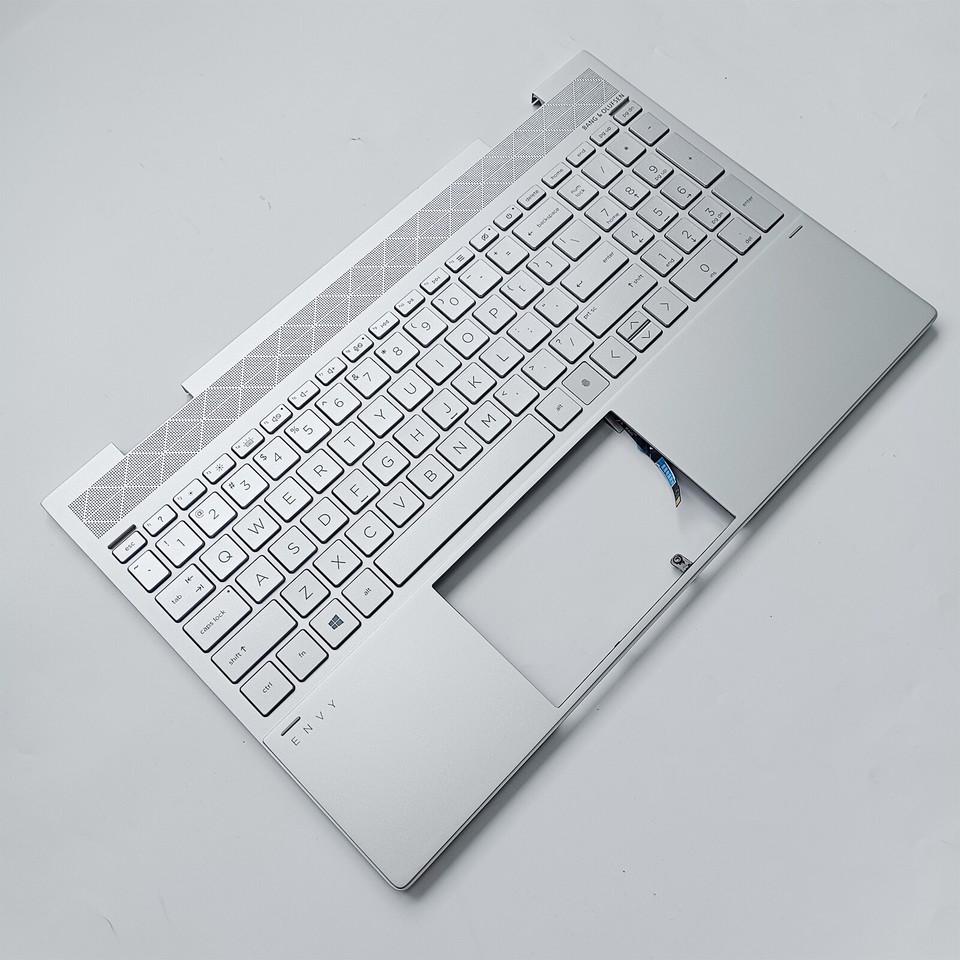 HP Envy X360 15-ED Palmrest With Backlit Keyboard Silver For UMA L93226-001