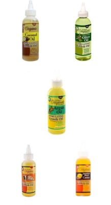 Ultimate Organisch AFRICA'S Beste Öle (Argan,Olive,Tea Tree,Coconut & Rizinus)
