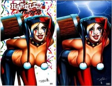 hardlee Thinn (2017) BooKoo Comix Chatzoudis Reg & Virgin Set & comic cover