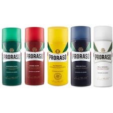 Schiuma Da Barba Proraso Rinfrescante Emolliente Nutriente Vari Colori 400ml
