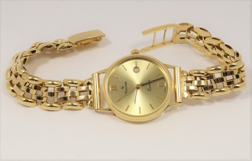 OROLOGIO DONNA BULOVA INTERAMENTE ORO GIALLO 18 KT MOD:198/Z | eBay