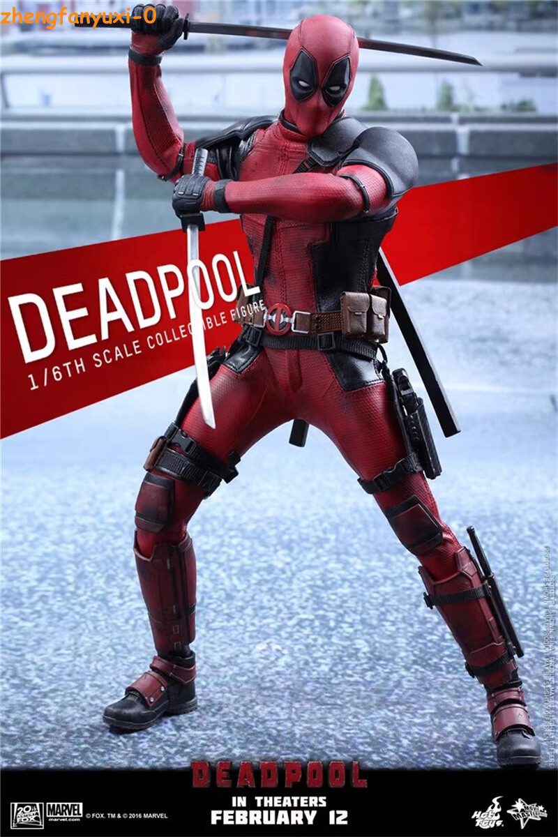 ジャンク品　hottoys デッドプール MMS 347 Hot Toys MMS347 Deadpool 1/6 Scale Action Figure Model Toy