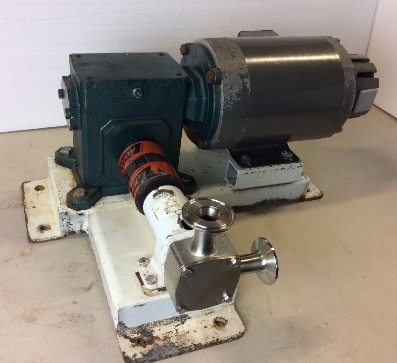 JABSCO SANITARY FLEXIBLE IMPELLER S/S PUMP 1/2hp 230/460 w/ Grove Gear TMQ2202 eBay