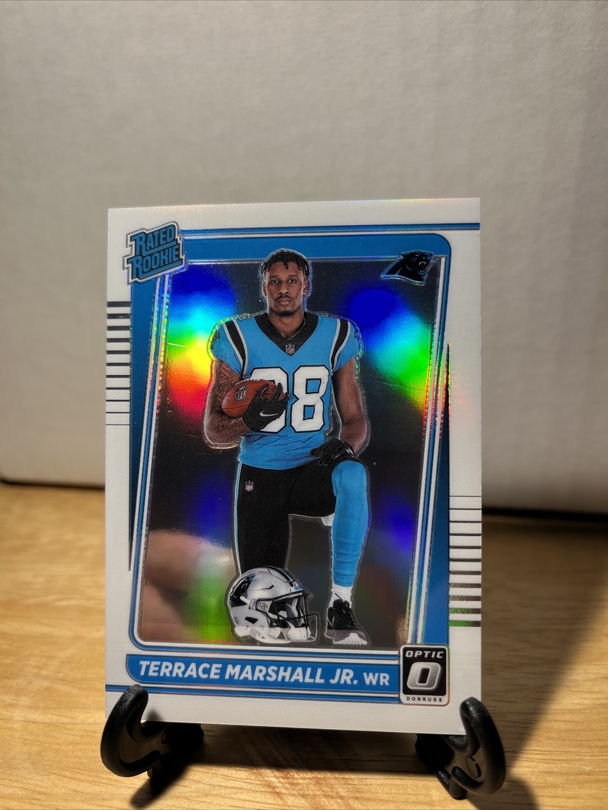 2021 Donruss Optic TERRACE MARSHALL JR. Rated Rookie Holo Photo Variation #218