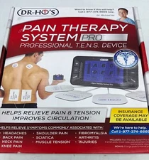 DR-HO'S Pain Therapy System PRO Drug-Free Pain Relief with TENS Technology