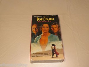 Don Juan DeMarco Marlon Brando Johnny Depp NEW sealed RARE ...