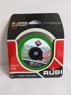 Rubi CSV 115mm Super Pro Diamanttrennscheibe - Keramikfliesenscheibe - 30882