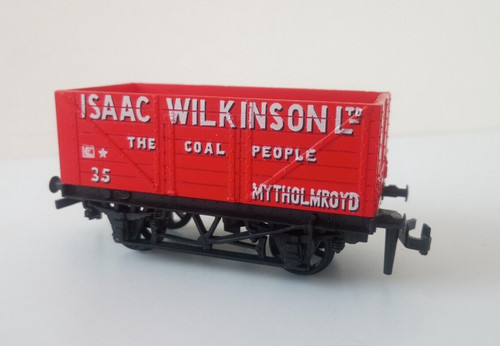 Liliput 1368 OO Spur 7-Planken offener Mineralwagen "Isaac Wilkinson Ltd" rot Nr.35 | Zustand: Used