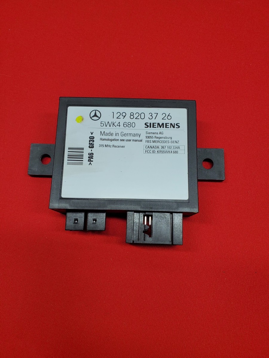 96-02 Mercedes R129 SL500 CL500 SL600 Anti Theft Control Module  