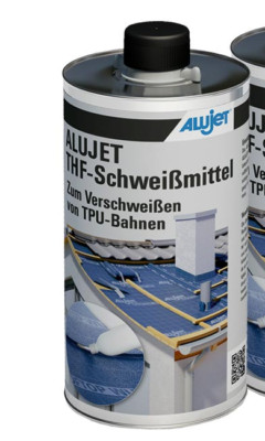 ALUJET THF-Schweißmittel 1000 ml Dichtmittel Klebemittel Quellschweißmittel