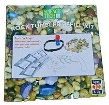 Rock Tumbler Refill Stones Kit by Science Tech to use Sealed NIB Crafts