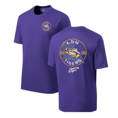 LSU Tigers Louisiana State T Shirt Short Sleeve Competitor