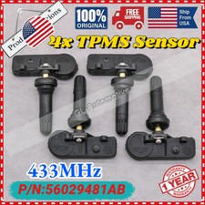 For Jeep Grand Cherokee 08-10 Set 4 Tire Pressure Sensor TPMS 56029481AB 433MHz