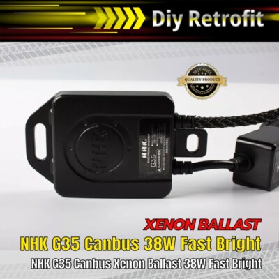 NHK G35 Canbus Xenon Ballast 38W Fast Bright 1 Pair