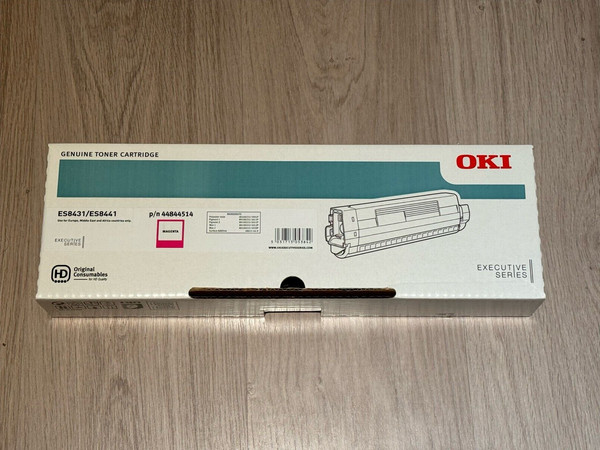 Oki Original Toner Magenta 44844514 ES8431 ES8441 10.000 Seiten Rechnung-image