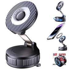 Vacuum Magsafe Car Phone Holder 120 LB Strongest Suction  3000gf Strongest