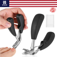 Long Handle Toenail Clippers Heavy Duty for Thick Nails Seniors Ergonomic