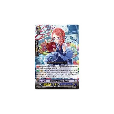 Vanguard TCG Karte G-CB03/017EN R Inspect Sisters, Robel Blessing of Divas