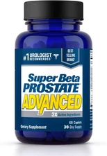Super Beta Prostate Supplement Advanced For Men 60 Caplets. New And Sealed 07/28