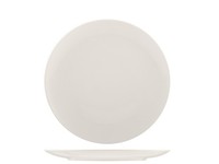 H&h 6 Flache Teller Alumina Essence Aus Porzellan 26 Cm Elfenbein