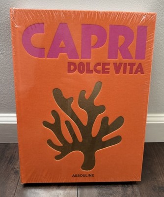 Capri Dolce Vita Assouline Coffee Table Book Hardcover