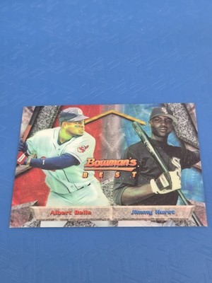 1994 Bowman's Best #98 Albert Belle / Jimmy Hurst BASEBALL Card 5L