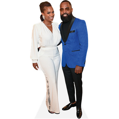 Kandi Burruss And Todd Tucker (Duo 1) Mini Celebrity Cutout