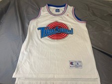 Vintage 90s Champion Tune Squad 1 Buggs Bunny Space Jam Jersey Size Small
