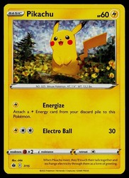 Pikachu 7/15 McDonald's Collection 2022 Holo Promo