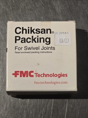 Genuine OEM TechnipFMC Chiksan Packing Part# 3139666 (IN DATE) - NEW
