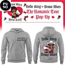 Bruno Mars x Hello Kitty 2026 The Romantic Tour Pop-Up Hoodie