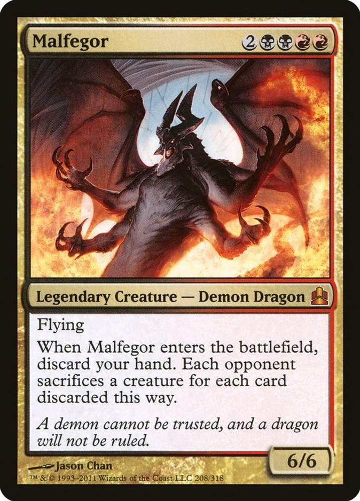 NM - Malfegor CMD - 208 Commander