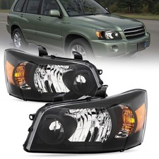 For 2001-2007 Toyota Highlander Chrome/Black ...