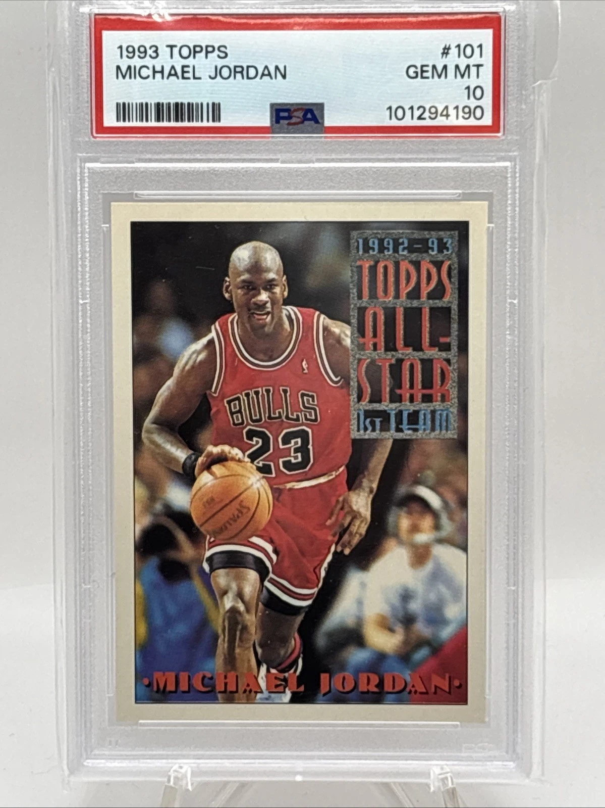 Michael Jordan trading card