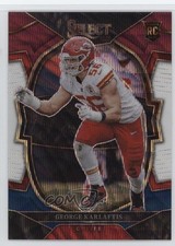 2022 Panini Select Concourse Tri-Color Prizm 169/249 George Karlaftis #22 x5u