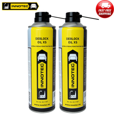 2 x INNOTEC  Deblock Oil XS - Penetrating DEBLOCK - Rostlöser - 500ml