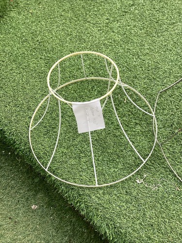 Job Lot Bundle Of Lamp Shade Wire Frames Reupholstering Refurbishing x7 Various - Picture 7 of 20
