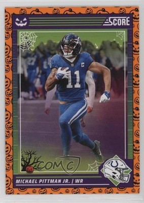 2024 Panini Score-A-Treat Pumpkins Michael Pittman Jr #121 1h8l