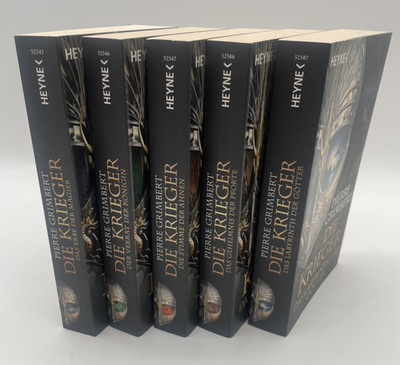 Die Krieger 1-5 Heyne Verlag Pierre Grimbert komplett Taschenbuch 5 Bücher