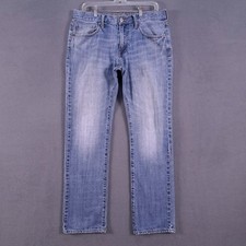 American Eagle Jeans Mens 34x31 Blue Cotton D...