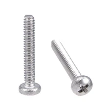 M1.6x10mm Machine Screws Pan Phillips Cross Head Screw Fasteners Bolts 100Pcs