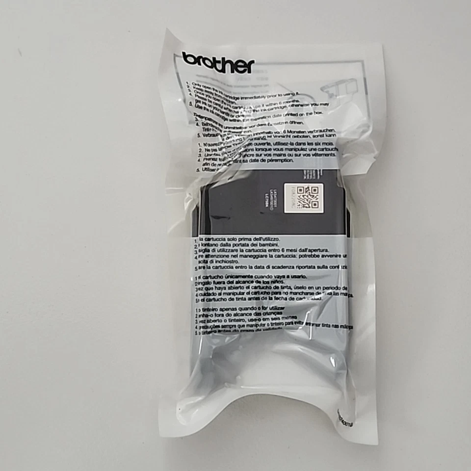 New Genuine OEM Brother LC75BK XL Ink Cartridge Black No box - Image 3 of 4