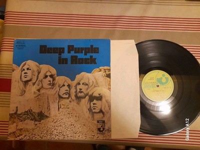 Deep PURPLE / IN ROCK (1972) LP French Press SHVL 777 Child In Time - Speed King