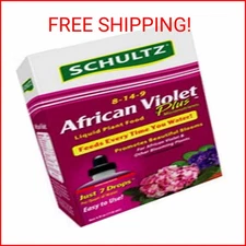 Schultz SPF44900 African Violet Plus Liquid Plant Food 8-14-9, 4 Ounce