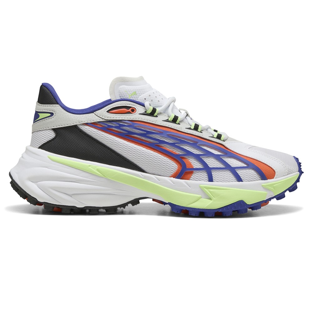 PUMA Spirex Raceday Lace Up  Mens White Sneakers Casual Shoes 39770501