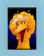 BIG BIRD *2X3 FRIDGE MAGNET* ACTOR CHILDREN'S TELEVISION TV SESAME STREET MUPPET
