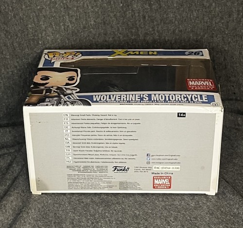 X-Men - Wolverine's Motorcycle - Funko Pop! Ride - Marvel Collector Corps - Picture 3 of 4